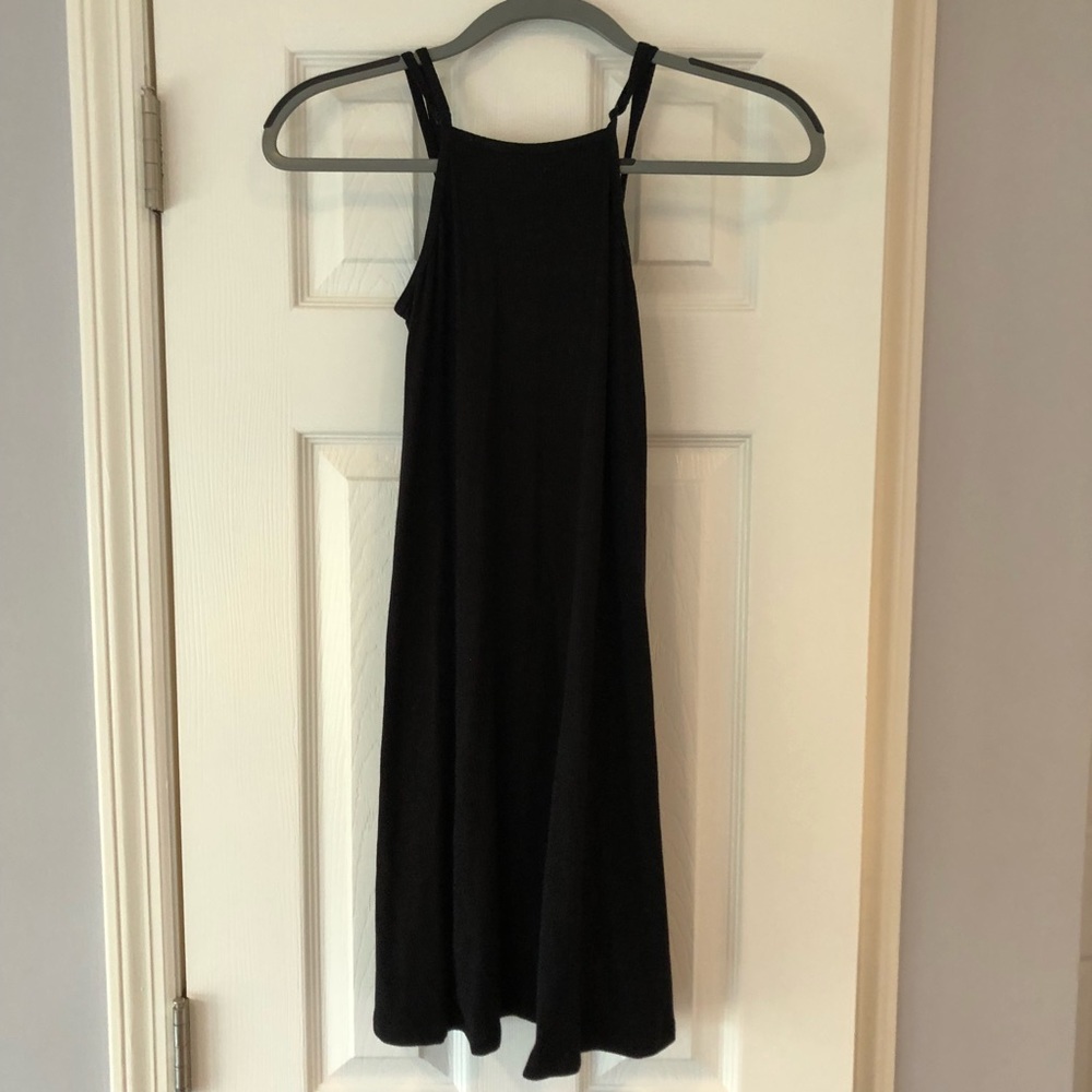 Black straight down/babydoll dress